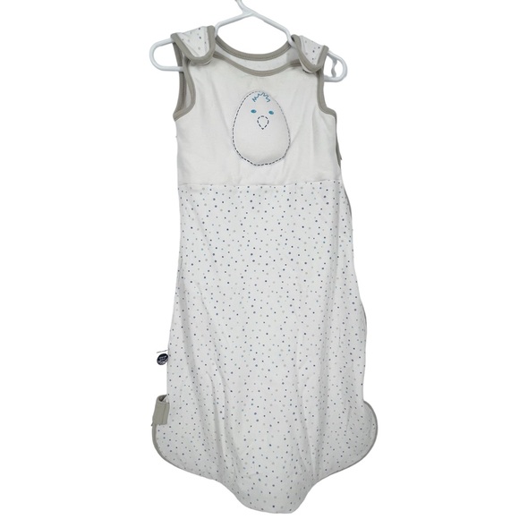Nestled Bean Baby Zen Sleep Sack Classic Stardust Blue - Picture 2 of 6